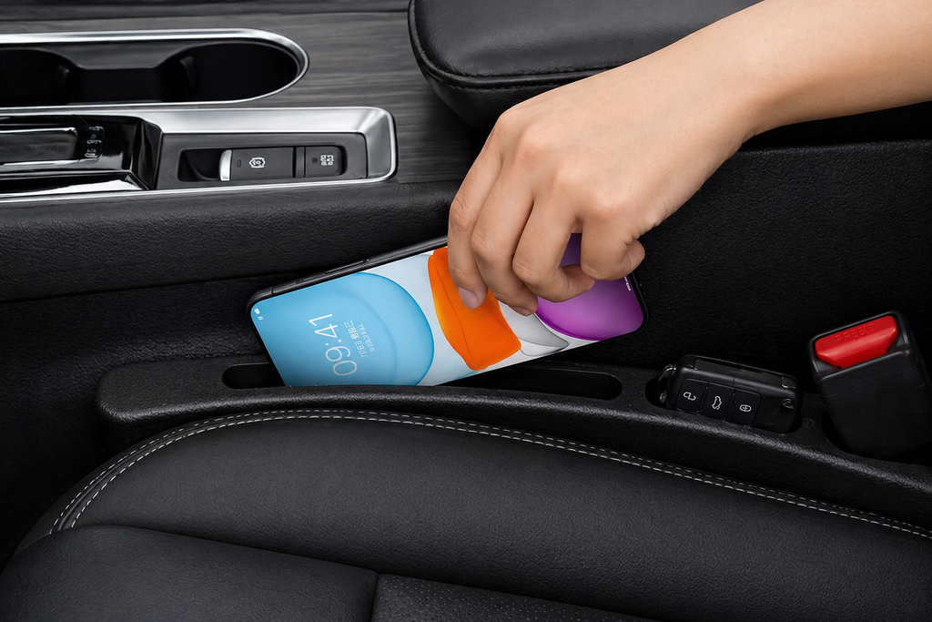 Car Seat Gap Filler Strip, Seam Filler, Edge Sealant, Leak-proof, Anti-drop, Storage Car Interior Accessories---black