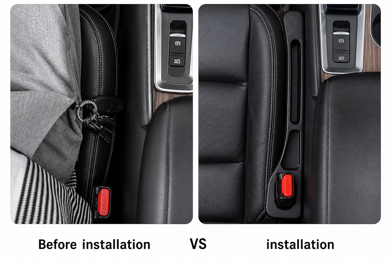 Car Seat Gap Filler Strip, Seam Filler, Edge Sealant, Leak-proof, Anti-drop, Storage Car Interior Accessories---black